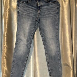 American Eagle Outfitters Dark Blue Skinny Jeans